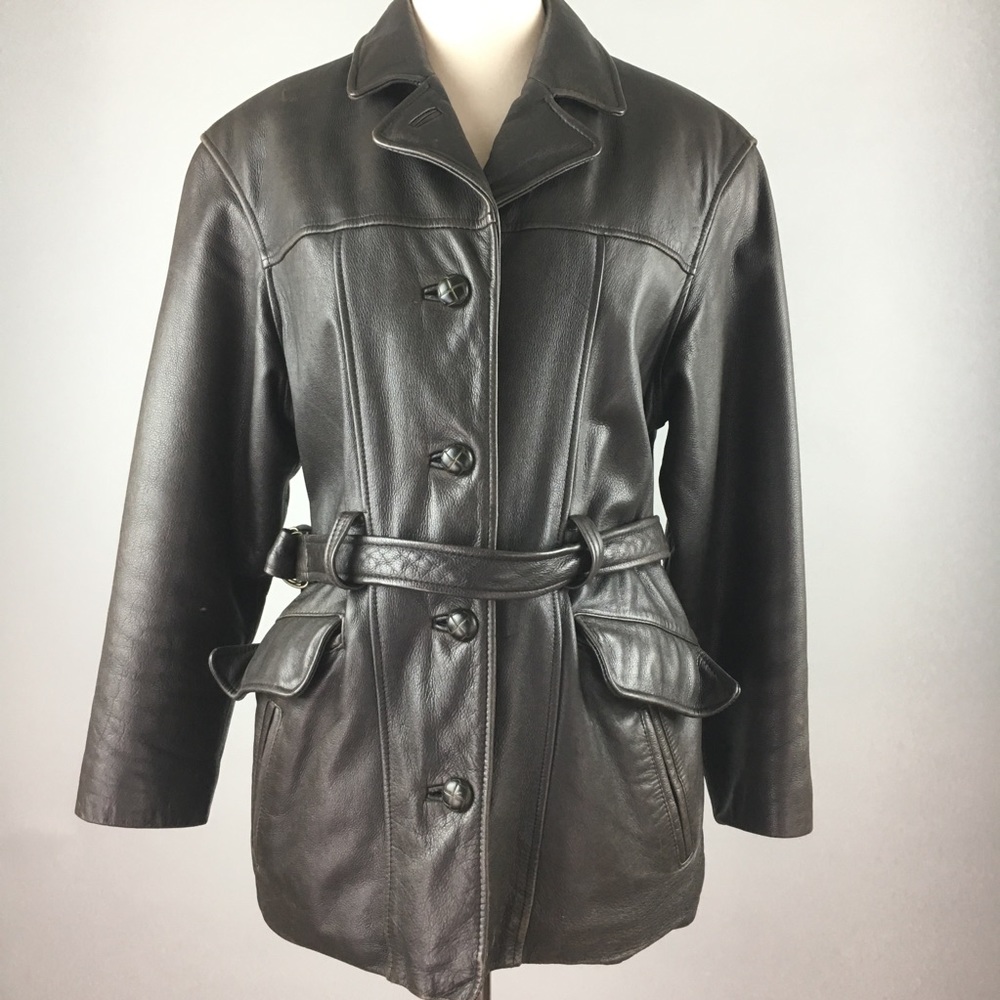 Tanner West Genuine Leather Thinsulate Coat